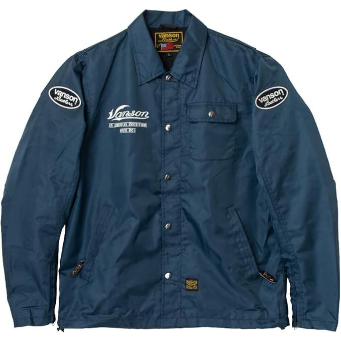 特価 VANSON SVS2605S バンソン コーチジャケット ナイロン 龍 VANSON（バンソン） 【在庫あり 即納】VANSON XLサイズ SVS2605S