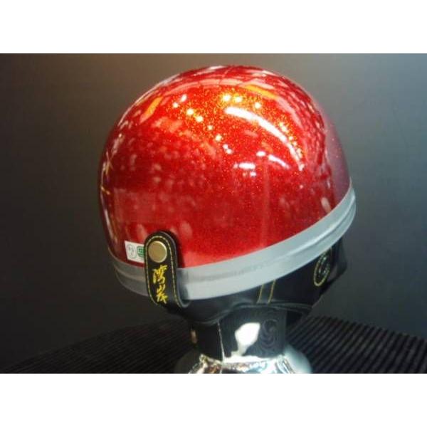 TNK TR-40C 湾岸 CORK HELMET 旧車 コルク半ヘルメット メタルフレーク
