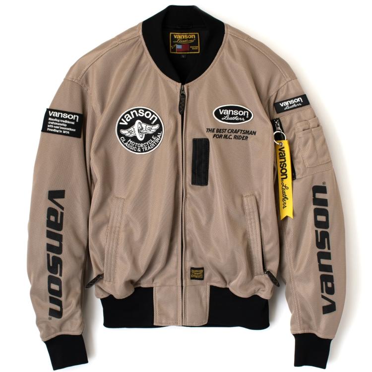 VANSON 【在庫あり 残りわずか】VANSON Lサイズ バンソン メッシュ MA 