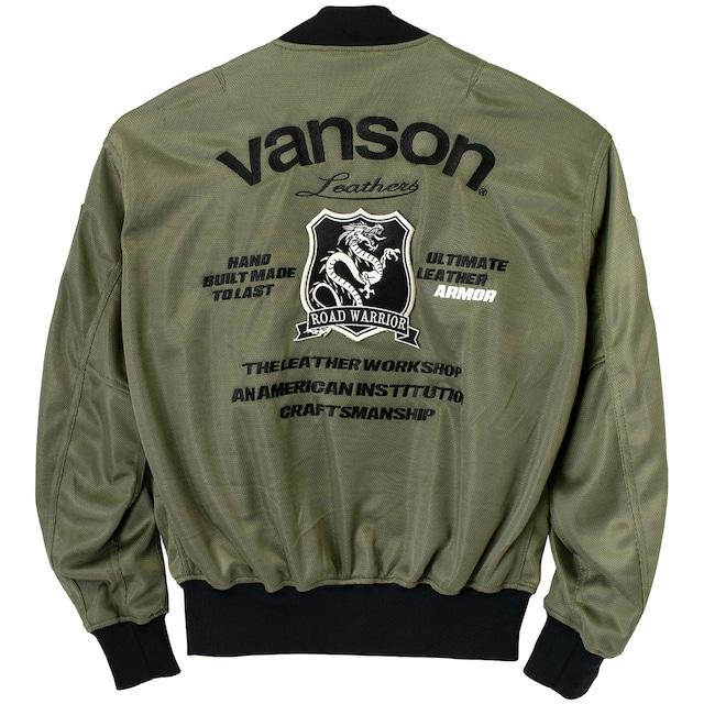 VANSON 【在庫あり 即納】XLサイズ バンソン TVS2402S メッシュ