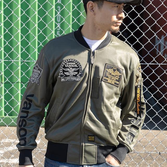VANSON 【在庫あり 即納】XLサイズ バンソン TVS2402S メッシュ