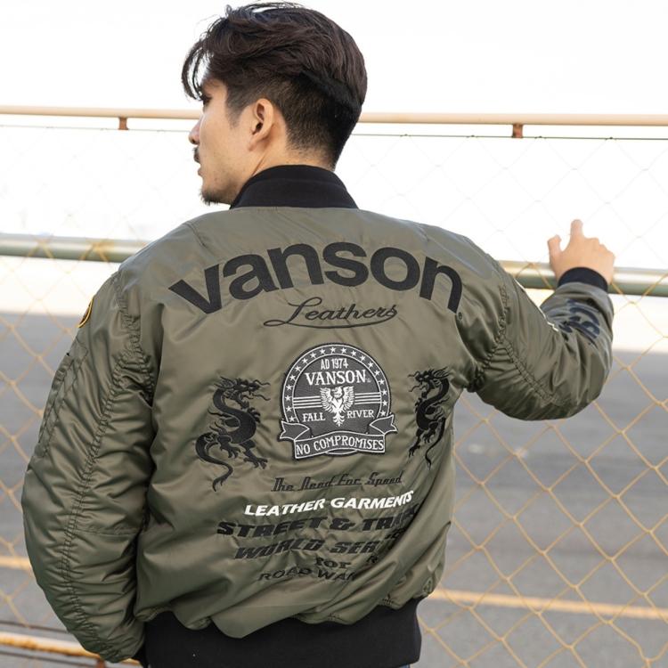 VANSON 【在庫あり 即納】VANSON バンソン XLサイズ TVS2408W MA