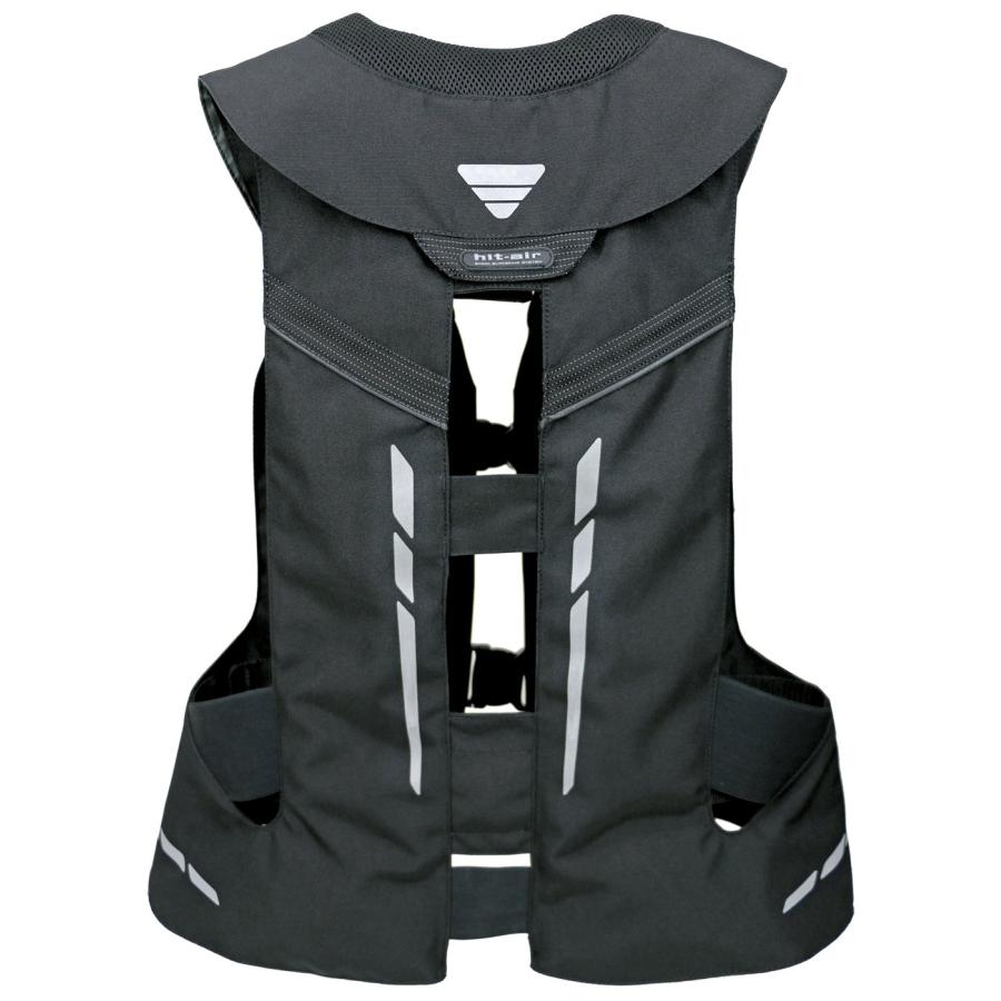 HIT AIR ヒットエアー　エアバック　 （JAPANsize M〜XL） hit-air ヒットエアー 一体型エアバッグ・ハーネス VHR ブラック