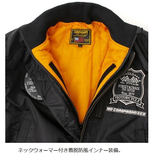 VANSON 【在庫あり 即納】VANSON バンソン Mサイズ VS23109W MA