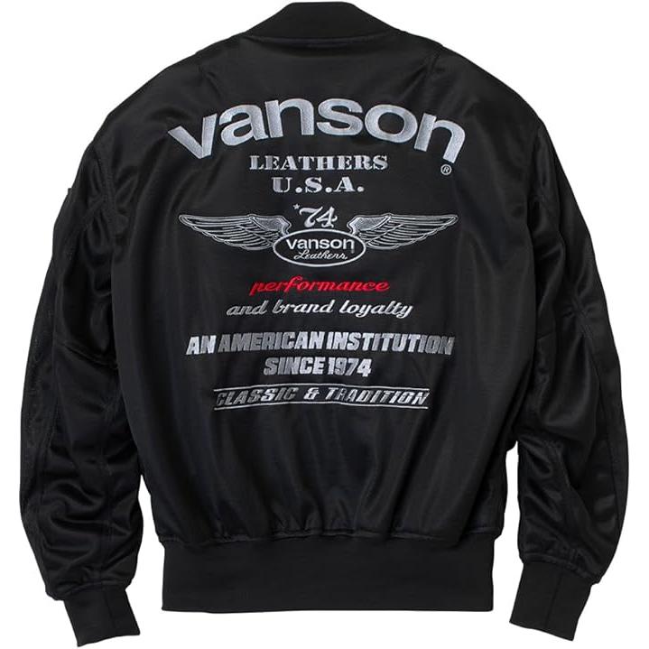 VANSON（バンソン） Lサイズ VS26101S メッシュ MA-1 ジャケット
