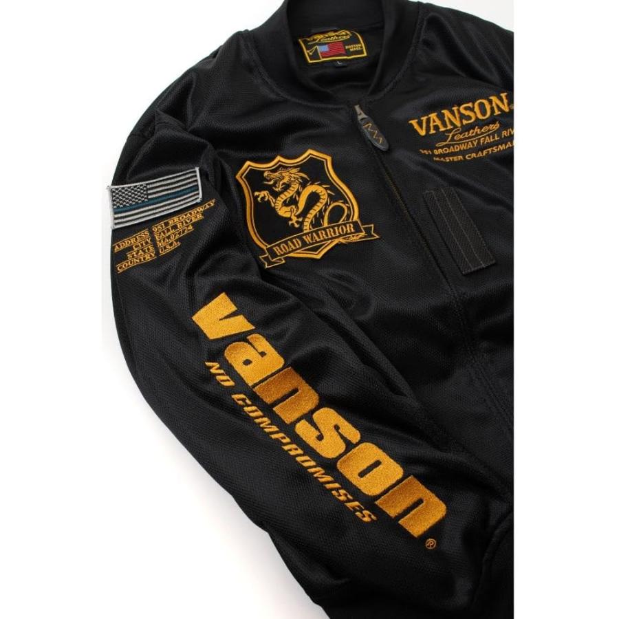 VANSON（バンソン） 【在庫あり 即納】Lサイズ VS26101S メッシュ MA-1