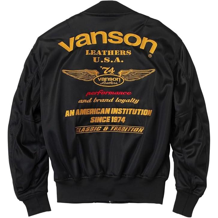 VANSON（バンソン） 【在庫あり 即納】XLサイズ VS26101S メッシュ MA