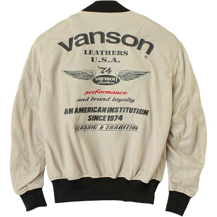 VANSON（バンソン） 【在庫あり 即納】Lサイズ VS26101S メッシュ MA-1