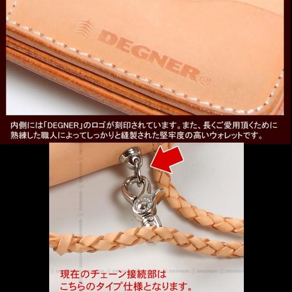 DEGNER（デグナー） W-9B レザーロングウォレット タン (牛革/長財布