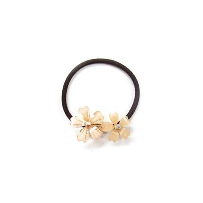 ヘアゴム 桜 さくら サクラ モチーフ ポニー ヘアーアクセサリー 花