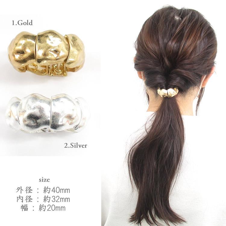 ポニーフック マグネット メタル ヘアリエル ヘアカフス ニュアンス