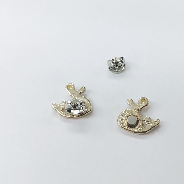 くじら マグネットピアス クジラ パール セット ノンホール ピアス