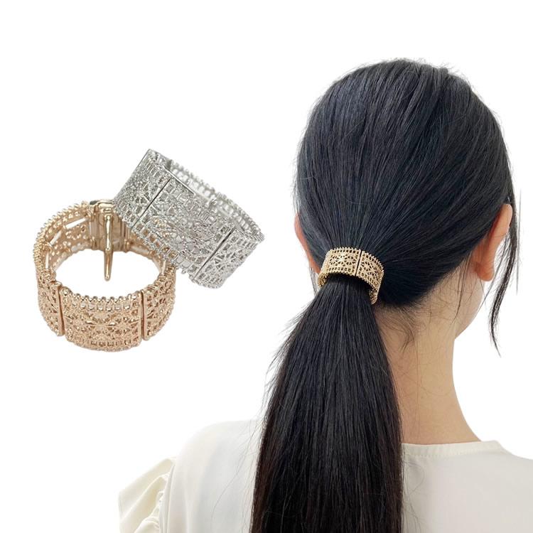 ヘアリエル ヘアーアクセサリー アクリル ポニーテール マグネット