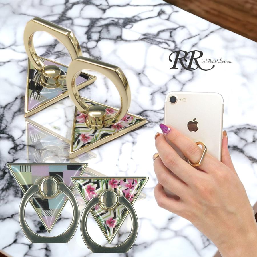 おしゃれ スマホリング かわいい サンカク epice ブランド バンカー