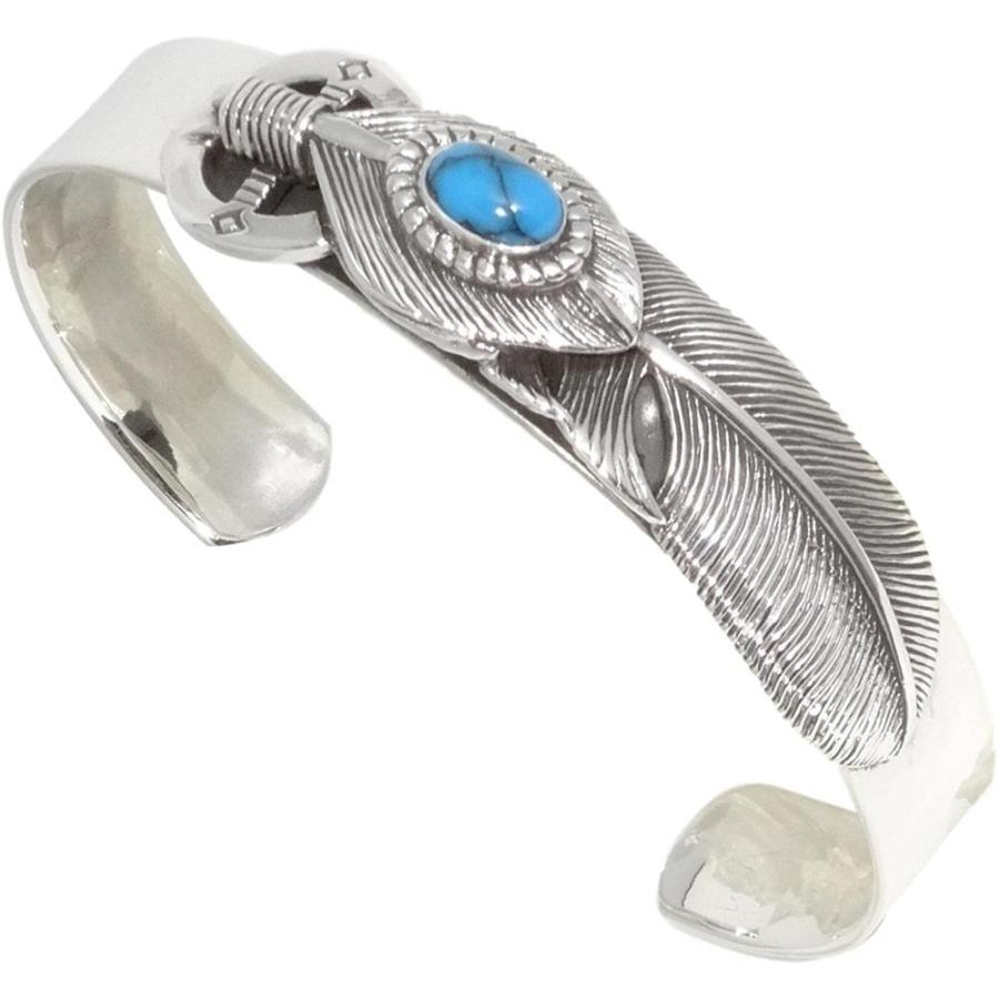 独特な 送料無料 男性用 ターコイズ ブレスレット シルバー925 バングル Select Cmy 紳士 太め フェザー 14 ターコイズ メンズ メーカー メンズアクセサリー Lukecongdon Com