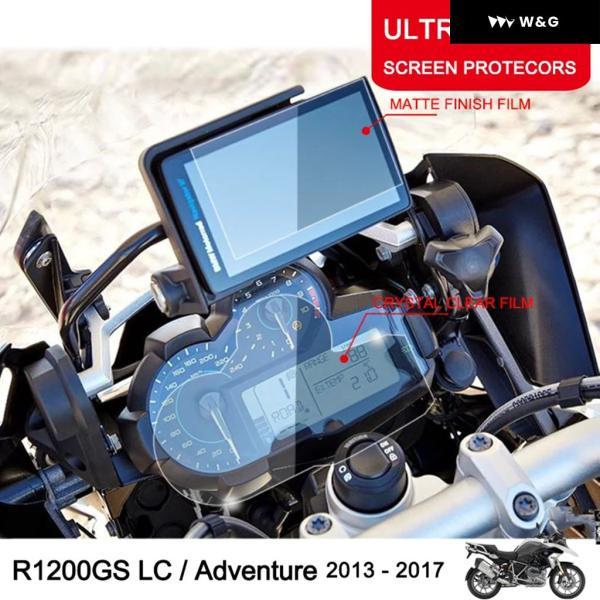 並行輸入品 オートバイ バイク クラス ター傷防止 クラス タースクリーン プロテクター は BMW R1200GS LC ADVENTURE ADV R1200/R1200GS用の画像