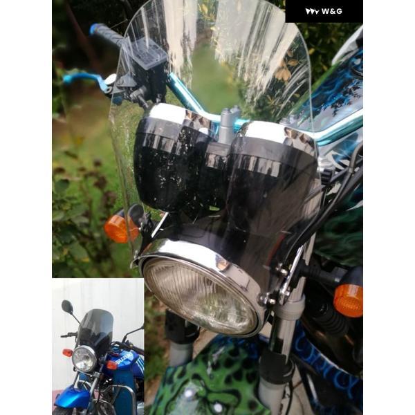 並行輸入品 ウインドスクリーン オートバイ バイク ウインドシールド ホンダ CB400 SF CB600 CB250 CB 250 400 600 750 900 919 1000 1300 1100SF 400SFの画像