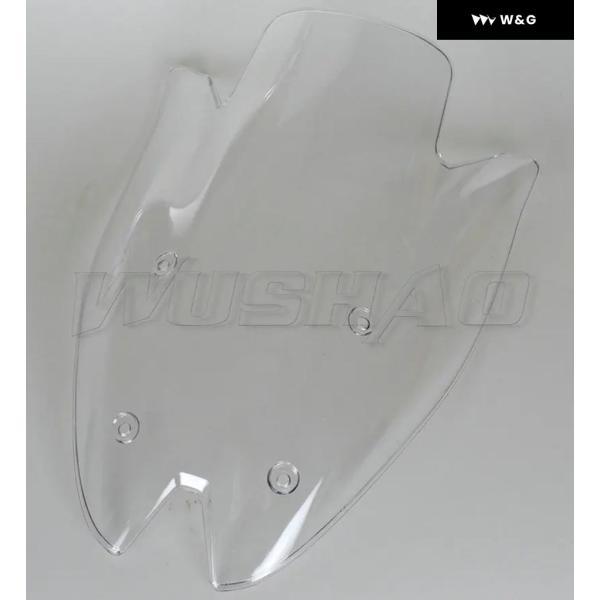並行輸入品 オートバイ バイク ダブルバブル ウィンドシールド ウィンドスクリーン スクリーン 2010 - 13 カワサキ Z1000 ブラックイリジウムクリアスモー_5