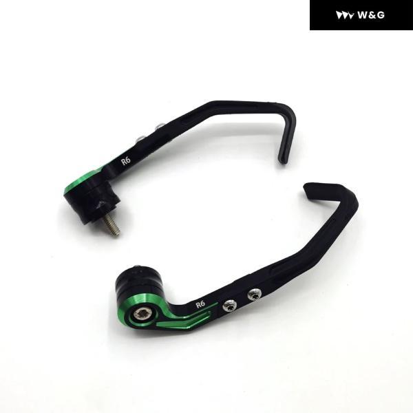 並行輸入品 ヤマハ R6 2017-2024 オートバイ バイク アクセサリー オートバイ バイク ブレーキハンドル プロテクター CNC調整可能プロ ハンドガードの画像