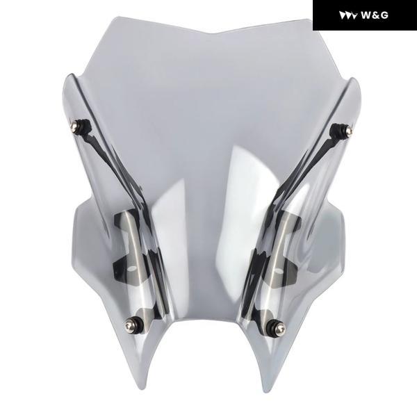 並行輸入品 ヤマハ MT-09 FZ-09 MT09 FZ09 2020-2022 オートバイ バイク 風防 ウインドスクリーン ウィンドシールド デフレクター アクセサリーの画像