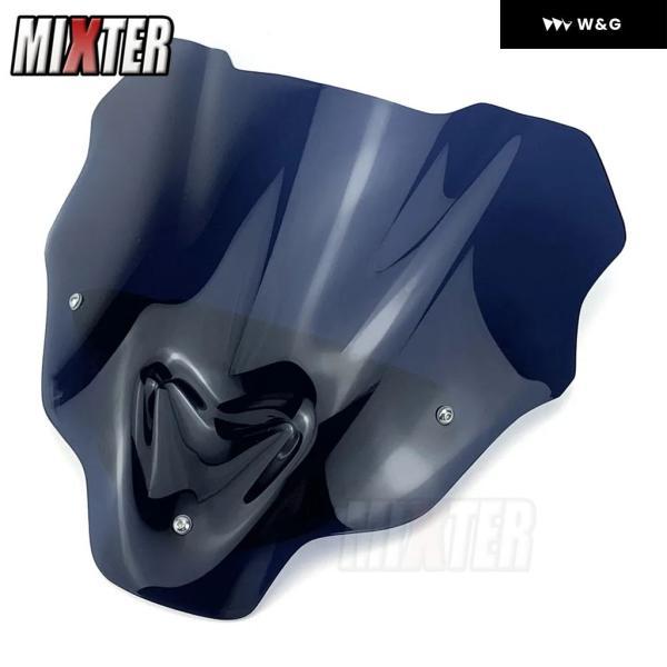 並行輸入品 ヤマハ MT-07 MT07 2021 2022 FZ-07 FZ07 オートバイ バイク アクセサリー ツーリングスポーツ ウインドスクリーン ウィンドシールド バイザーの画像