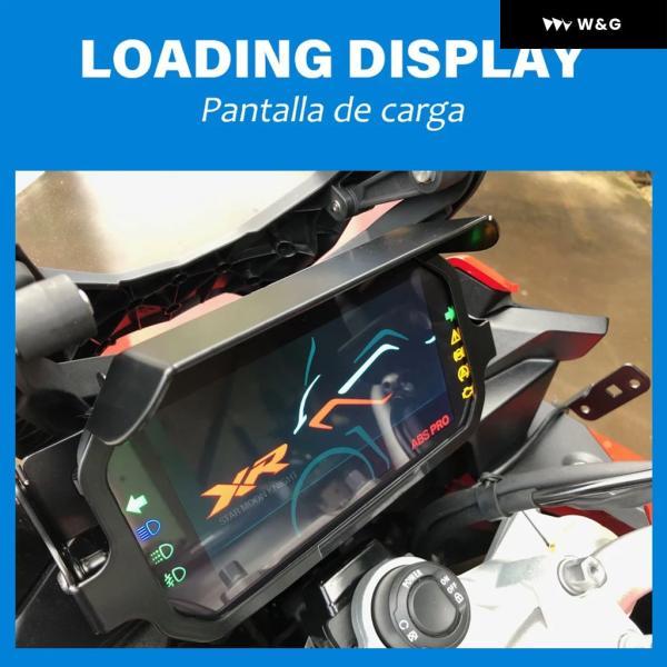 並行輸入品 オートバイ バイク アクセサリー TFTスクリーン 防止ブレースメーター フレーム カバー プロテクター ガード BMW F900XR 2020 2021 -_5