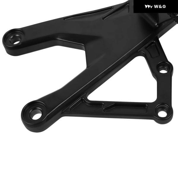 並行輸入品 ヤマハ YZF-R1 R1M R1S 2015-2018 オートバイ バイク フロント フットレスト ペダル ブラケット フットレスト ペダルセット フットペグ ペダル_4