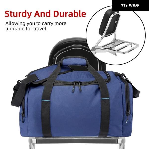 並行輸入品 オートバイ バイク パッセンジャー シーシーバー バックレスト ラゲッジラック スズキ ブルバード M50 C50 05-11 イントルーダー ボルシア VL4の画像