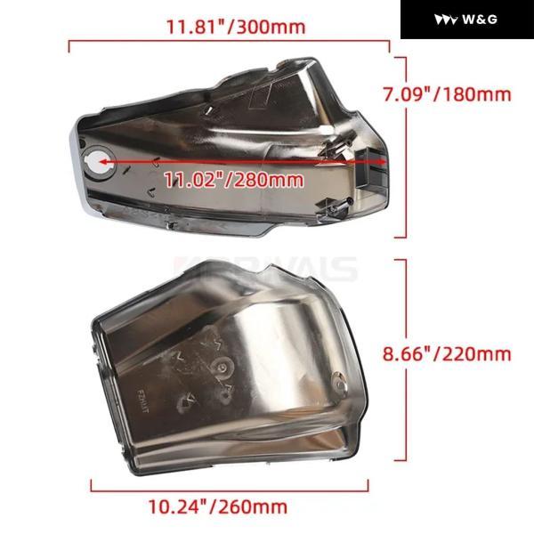 並行輸入品 オートバイ バイク クロームバッテリーサイド フェアリング ヤマハ ドラッグスターVスターXVS1100 クラシック カスタム 1999-2011左右 カバー_1