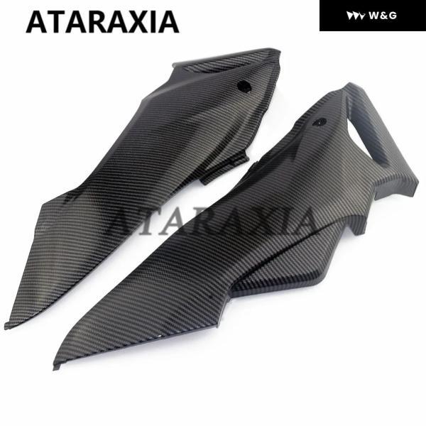 並行輸入品 カーボン オートバイ バイク サイド パネル ガスタンク 燃料 サイドカバー パネル フェアリング カウル ホンダ CBR 600F CBR600F 2011 2012 20の画像