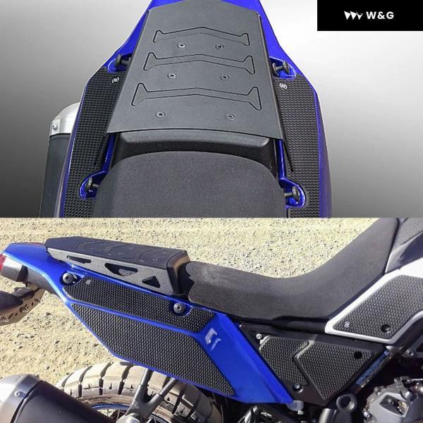 並行輸入品 ブラックモノシー トラック オートバイ バイク アクセサリー ヤマハ テネレ700 2021-2019_2