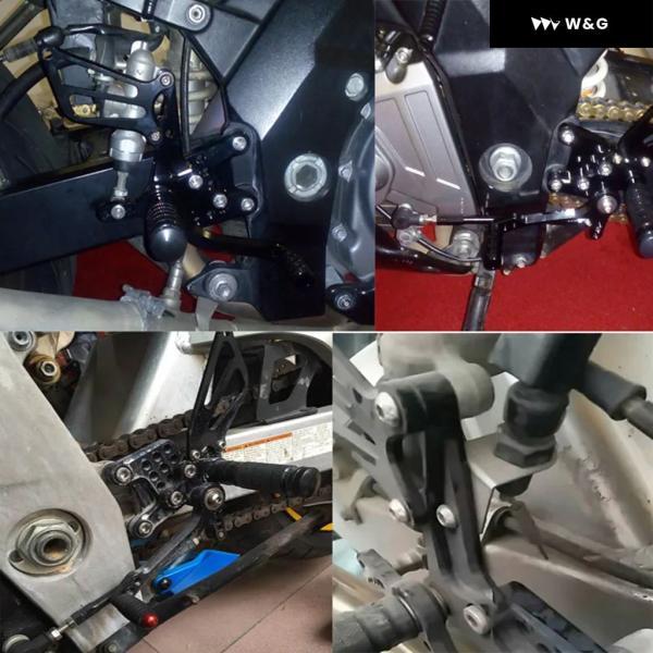 並行輸入品 スズキ TL1000 S/R TL 1000 S R 1997-1999 - 03 オートバイ バイク 調整可能 クイック シフト リアセット リアセット フットペグ_2
