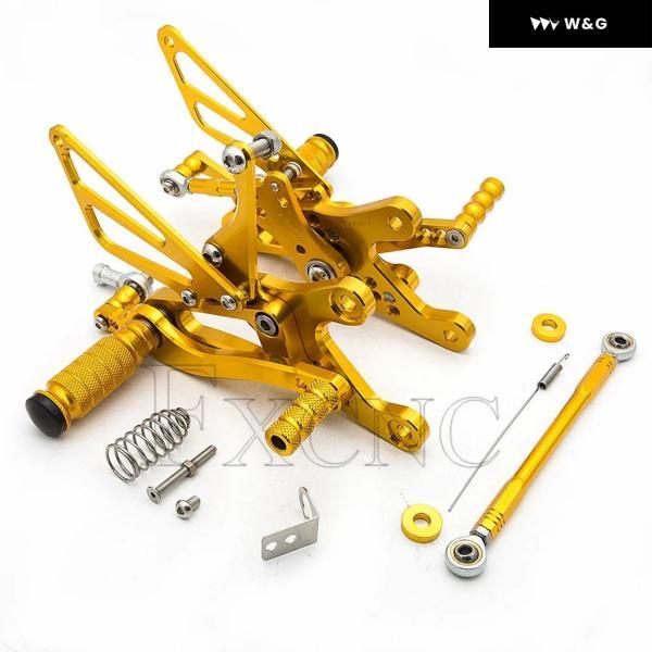 並行輸入品 ヤマハ YZF-R1 YZFR1 1998 - 03 CNC調整可能 GP シフト リアセット フットペグ フットレスト リアセット リアセット_2