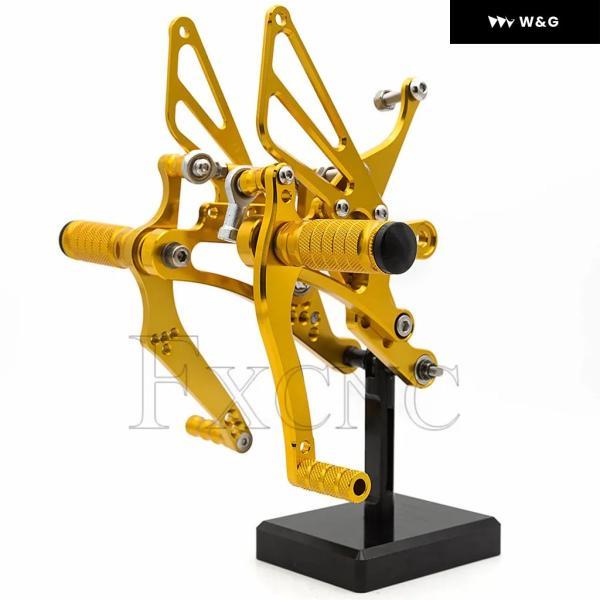 並行輸入品 ヤマハ YZF-R1 YZFR1 1998 - 03 CNC調整可能 GP シフト リアセット フットペグ フットレスト リアセット リアセット_3