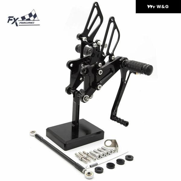並行輸入品 ホンダ RVF VFR 400 VFR400 NC30 RVF400 NC35 オートバイ バイク CNC アルミ リアセット フットレスト フットペグ フットペダル ペグ リアセッ_1