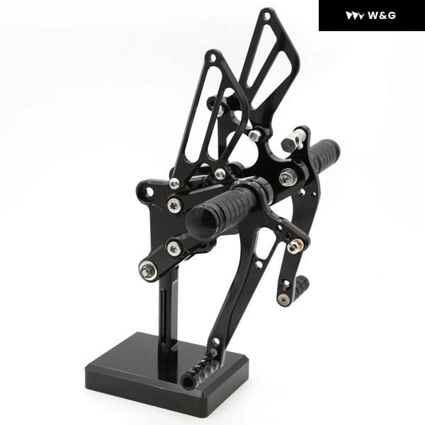 並行輸入品 ホンダ RVF VFR 400 VFR400 NC30 RVF400 NC35 オートバイ バイク CNC アルミ リアセット フットレスト フットペグ フットペダル ペグ リアセッ_5