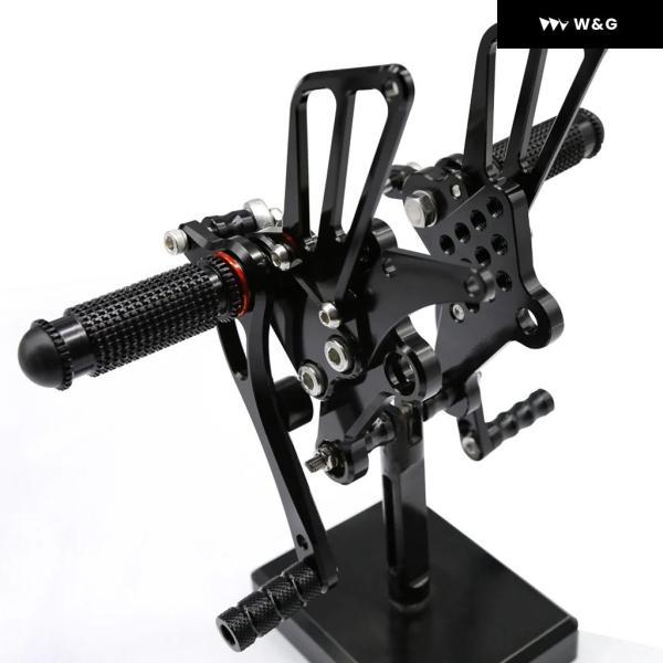 並行輸入品 BENELLI BJ302 BN302 TNT302 S R TNT302R CNC調整可能 オートバイ バイク リアセット フットペグ リアセット フットペグ フットレスト ペダル_3