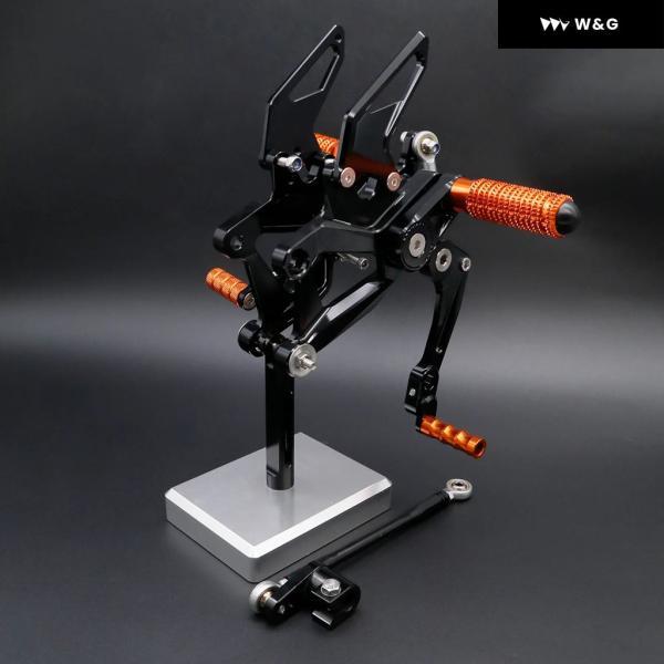 並行輸入品 DUKE390 DUKE 390 2024 2025 オートバイ バイク CNCアルミ フットペグ フットレスト リアセット ペダル フットペグ リアセット アクセサリー_1