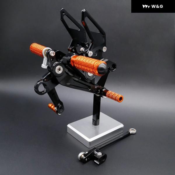 並行輸入品 DUKE390 DUKE 390 2024 2025 オートバイ バイク CNCアルミ フットペグ フットレスト リアセット ペダル フットペグ リアセット アクセサリー_3