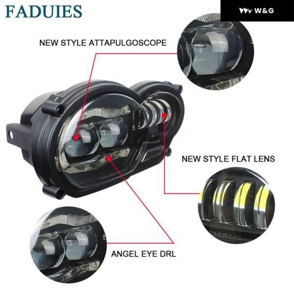 並行輸入品 BMW R1200GS R1200GS ADV R1200GS LC 2004-2012用 オートバイ バイク LED ヘッドライト オイルクーラー に適合_1
