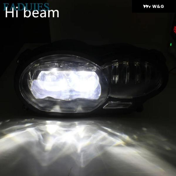 並行輸入品 BMW R1200GS R1200GS ADV R1200GS LC 2004-2012用 オートバイ バイク LED ヘッドライト オイルクーラー に適合_2
