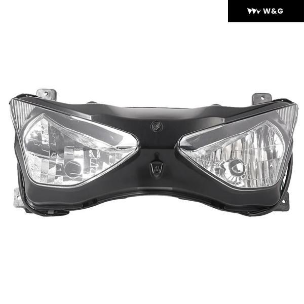 並行輸入品 ZX-6R オートバイ バイク フロント ヘッドライト ヘッドランプ ライト アセンブリ カワサキ ZX6R ZX636 2003 2004 アクセサリーの画像