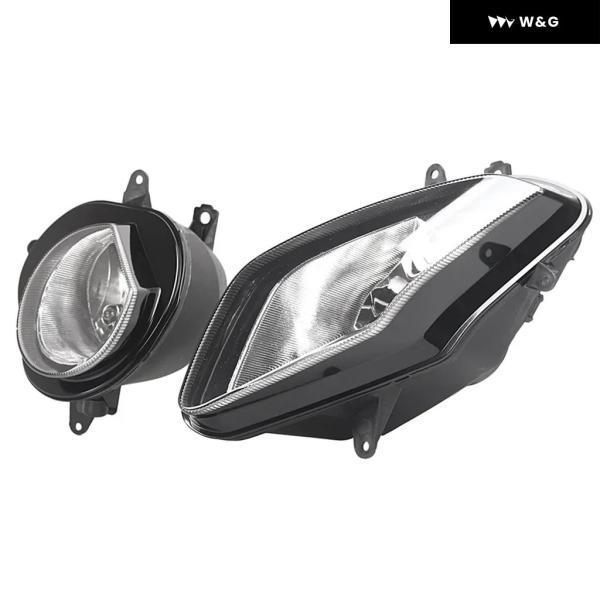 並行輸入品 S1000RR オートバイ バイク フロント ヘッドライト アセンブリ ヘッドランプ アクセサリー BMW 2010-14 HP4用の画像