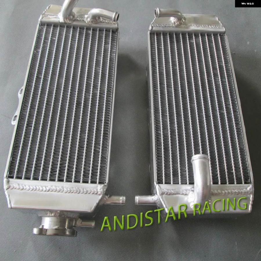 ブランド登録なし - 並行輸入品2007-2009 ヤマハ YZ250F YZ 250 F 軽銀 放熱器 空調設備 冷やかすクーラント 2007 2008 2009