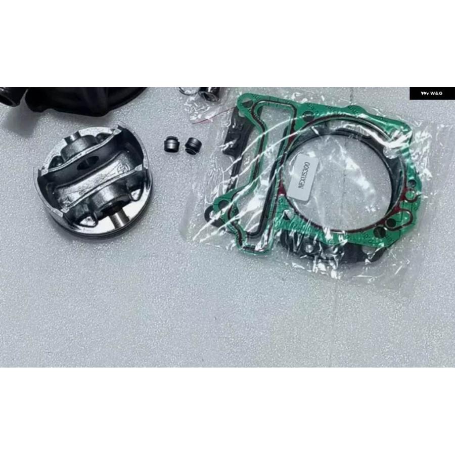 並行輸入品75MM バイク ビッグボア シリンダー ピストンガスケットキット PIAGGIO VESPA 300 GTS300 GTV300 アプリリア SR 300 SR300 VESPA_4