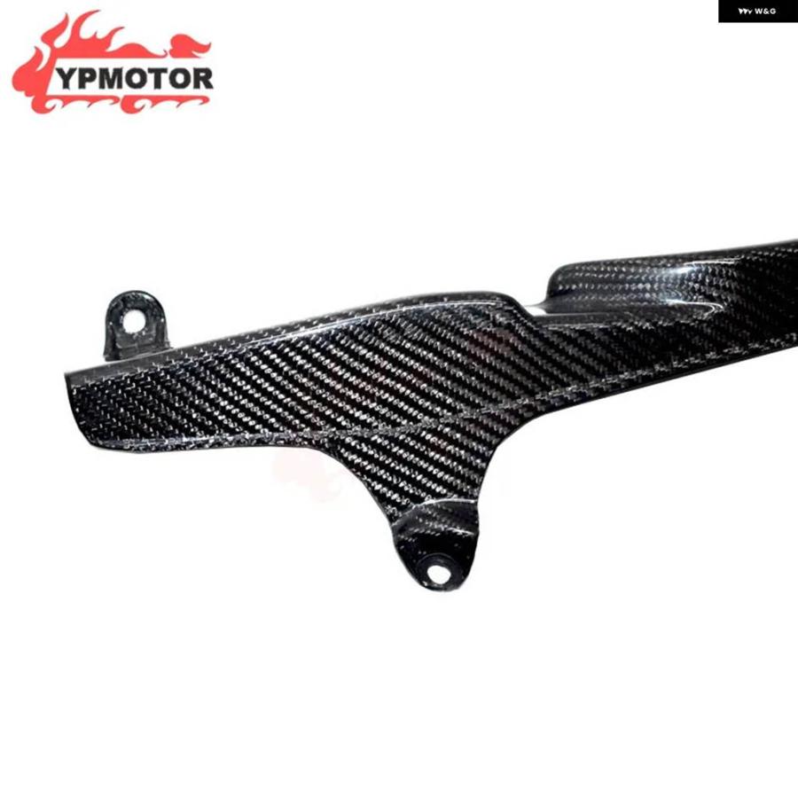 並行輸入品F5 レーシング スポーツ バイク カーボン チェーン ガード カバー ガイド ホンダ CBR600RR CBR600 2003-2008 2004-07_5