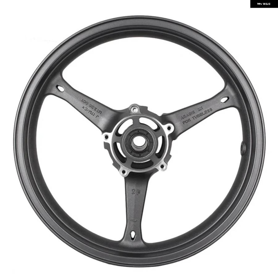 並行輸入品750 K6 GSX-R 1000 K5 K7 オートバイ フロントホイールリム アルミ スズキ GSXR600 GSXR750 2006-2007 GXSR1000 2005-2008の画像
