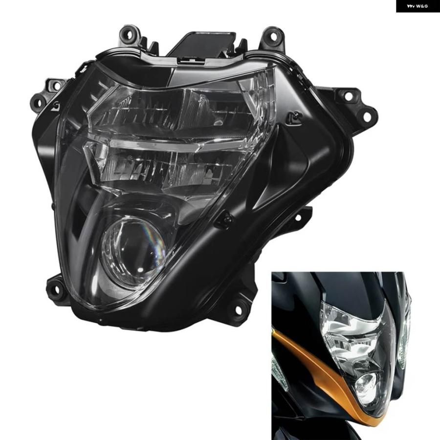 並行輸入品フロント ヘッドライト ヘッドランプ フェアリング ブラケット スズキ ハヤブサ GSX1300R 2022-2024 2023 オートバイの画像