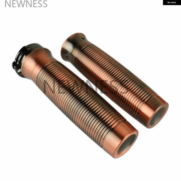並行輸入品オートバイ 銅製 1インチ 25MM ハンドルバー ハンド グリップ フットレスト フットペグ シフター ペグ スポーツスター 1200 ソフテイル ダイの画像