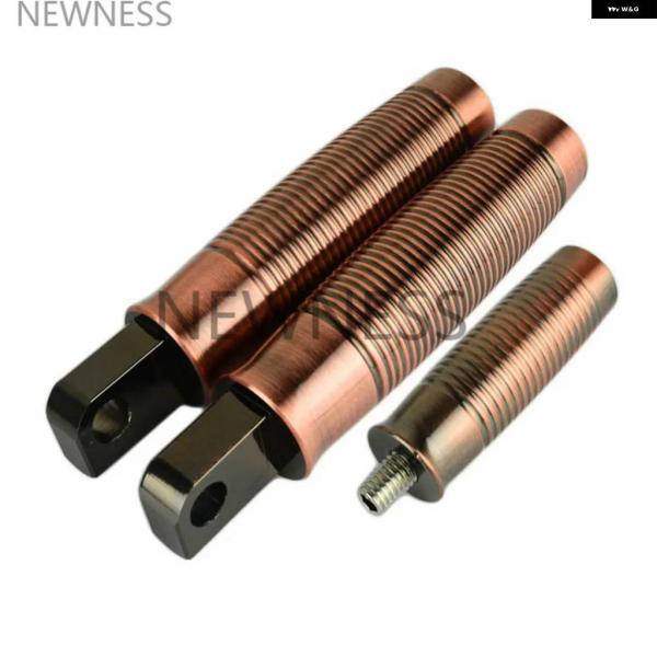 並行輸入品オートバイ 銅製 1インチ 25MM ハンドルバー ハンド グリップ フットレスト フットペグ シフター ペグ スポーツスター 1200 ソフテイル ダイの画像